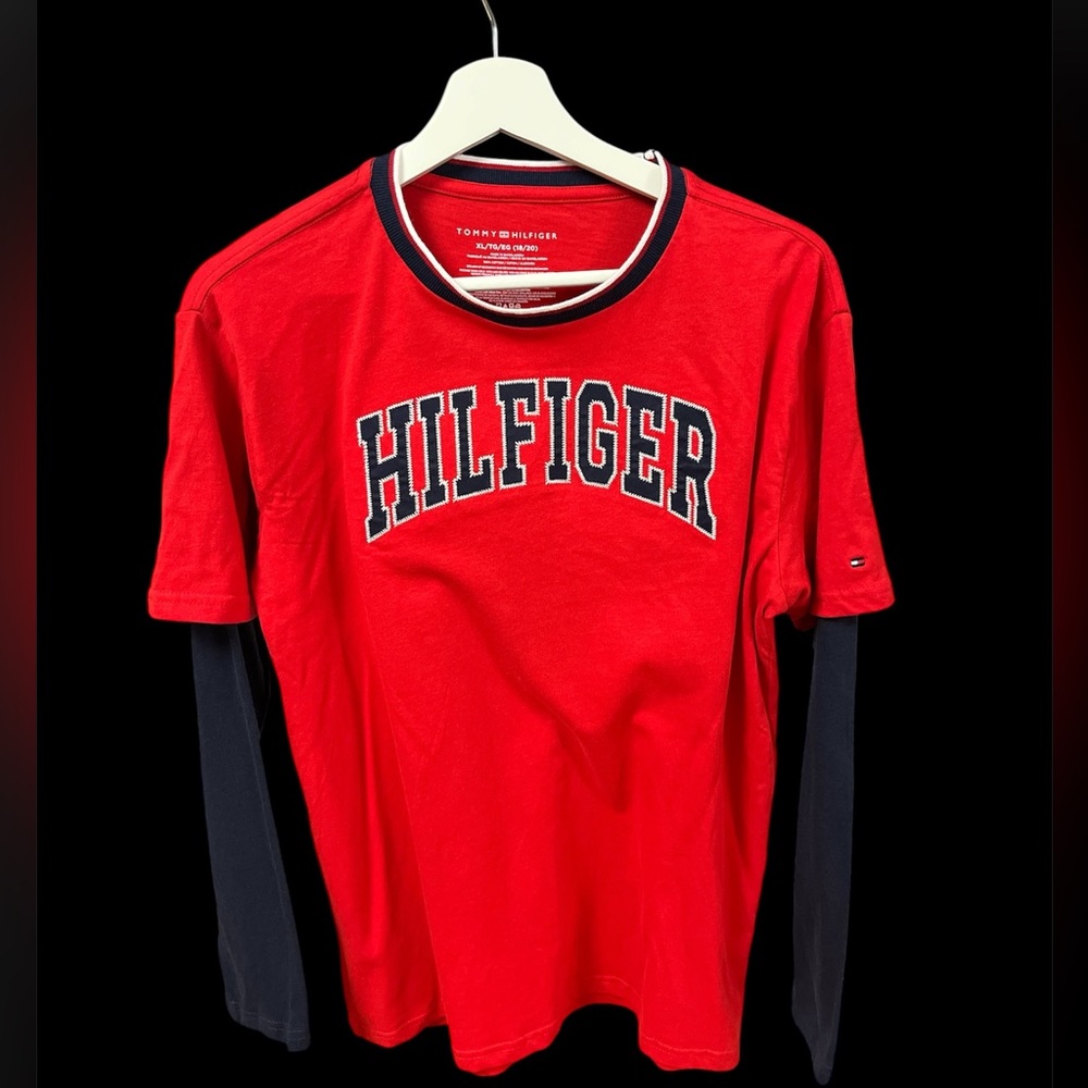Tommy Hilfiger Colorblock Logo long Sleeve Tee